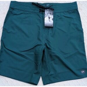 Outerknown Apex Board Shorts Swim Trunks Mens 34 Kelly Slater Green